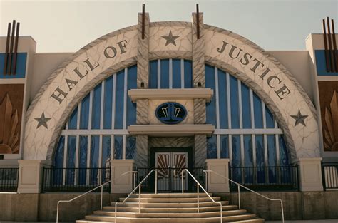 Hall of Justice (comics) .